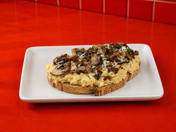 Mushroom Egg Toast